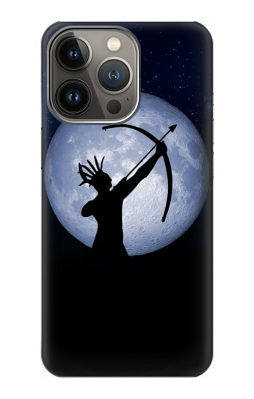 S3489 Indian Hunter Moon Case Cover Custodia per iPhone 14 Pro Max
