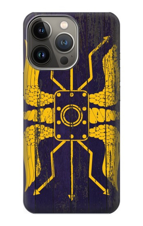S3546 Roman Shield Blue Case Cover Custodia per iPhone 14 Pro Max