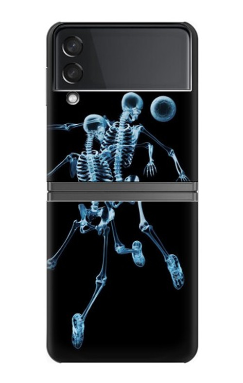 S1111 Soccer X-ray Case Cover Custodia per Samsung Galaxy Z Flip 4