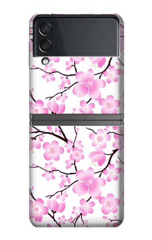 S1972 Sakura Cherry Blossoms Case Cover Custodia per Samsung Galaxy Z Flip 4 S1972 Sakura Cherry Blossoms Case Cover Custodia per Samsung Galaxy Z Flip 4