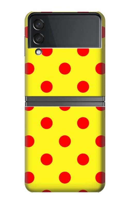 S3526 Red Spot Polka Dot Case Cover Custodia per Samsung Galaxy Z Flip 4