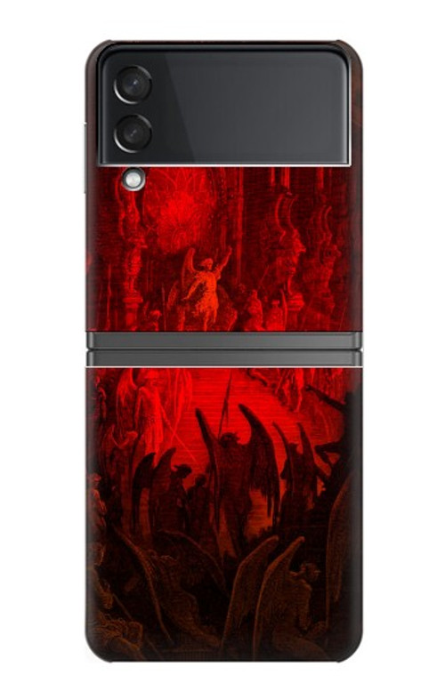 S3583 Paradise Lost Satan Case Cover Custodia per Samsung Galaxy Z Flip 4