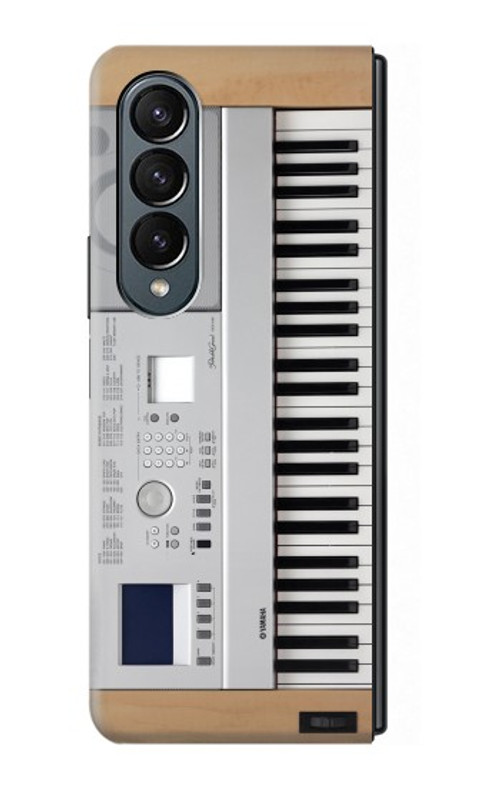 S0891 Keyboard Digital Piano Case Cover Custodia per Samsung Galaxy Z Fold 4 S0891 Keyboard Digital Piano Case Cover Custodia per Samsung Galaxy Z Fold 4