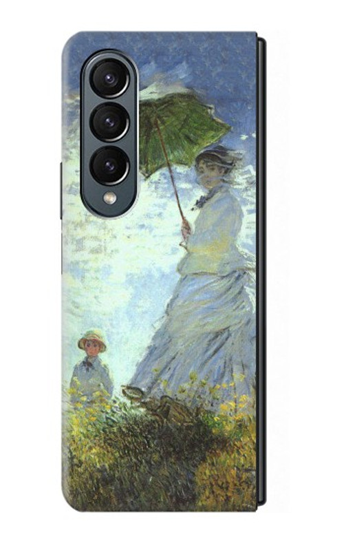 S2415 Claude Monet Woman with a Parasol Case Cover Custodia per Samsung Galaxy Z Fold 4 S2415 Claude Monet Woman with a Parasol Case Cover Custodia per Samsung Galaxy Z Fold 4