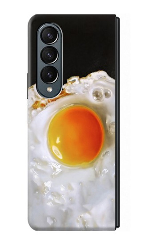 S2695 Fried Egg Case Cover Custodia per Samsung Galaxy Z Fold 4 S2695 Fried Egg Case Cover Custodia per Samsung Galaxy Z Fold 4