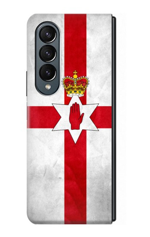 S2972 Northern Ireland Football Case Cover Custodia per Samsung Galaxy Z Fold 4 S2972 Northern Ireland Football Case Cover Custodia per Samsung Galaxy Z Fold 4