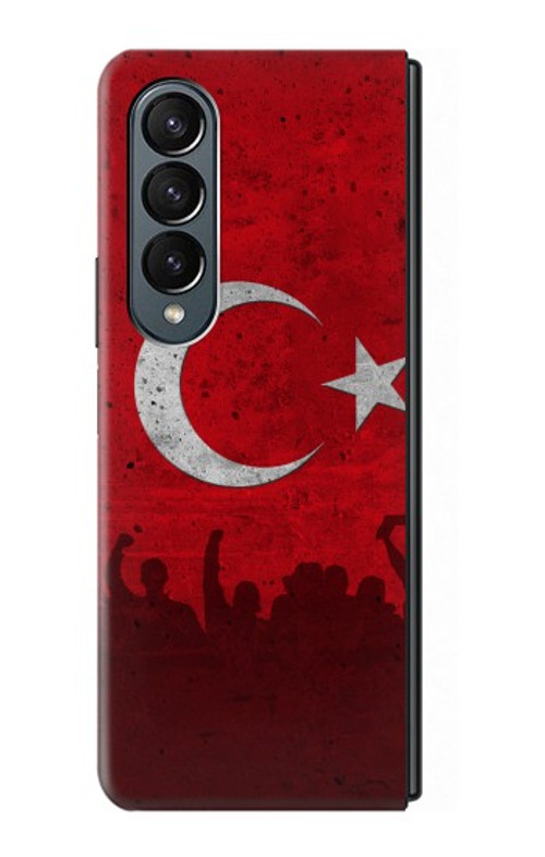 S2991 Turkey Football Soccer Case Cover Custodia per Samsung Galaxy Z Fold 4