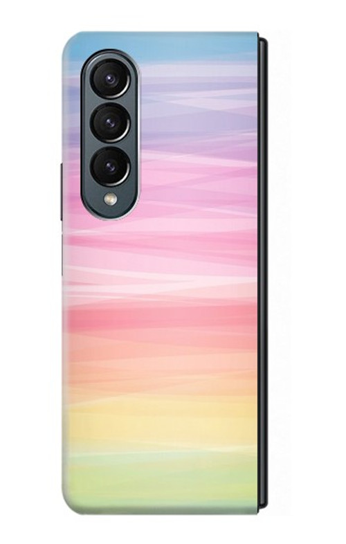S3507 Colorful Rainbow Pastel Case Cover Custodia per Samsung Galaxy Z Fold 4 S3507 Colorful Rainbow Pastel Case Cover Custodia per Samsung Galaxy Z Fold 4