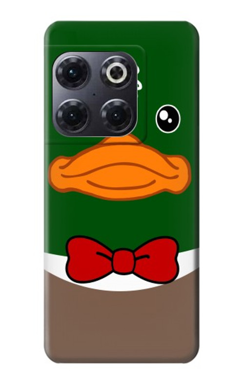 S2762 Green Head Mallard Duck Tuxedo Cartoon Case Cover Custodia per OnePlus 10T