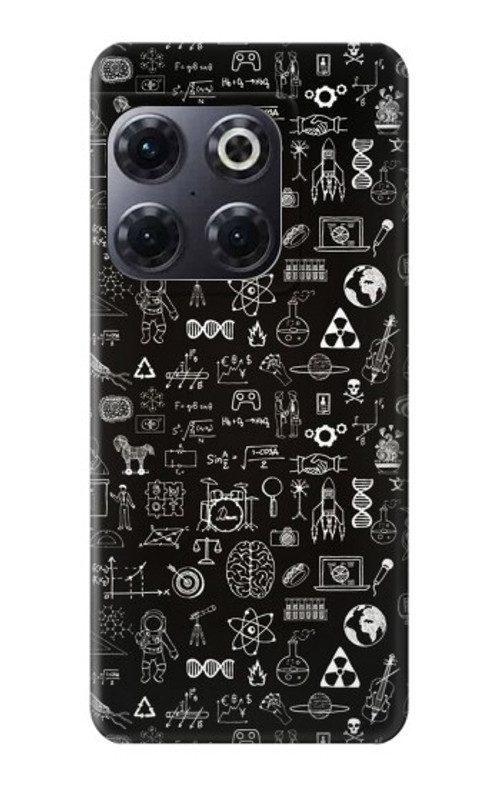 S3426 Blackboard Science Case Cover Custodia per OnePlus 10T