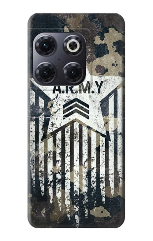 S3666 Army Camo Camouflage Case Cover Custodia per OnePlus 10T