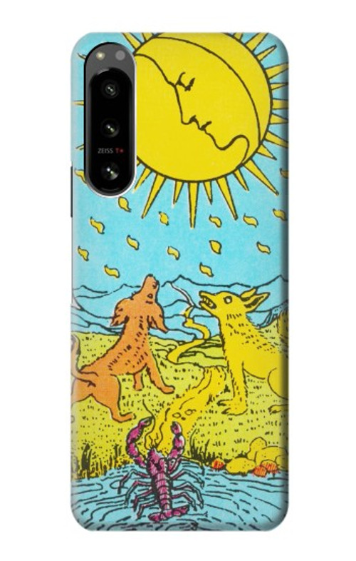 S3435 Tarot Card Moon Case Cover Custodia per Sony Xperia 5 IV