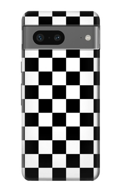 S1611 Black and White Check Chess Board Case Cover Custodia per Google Pixel 7