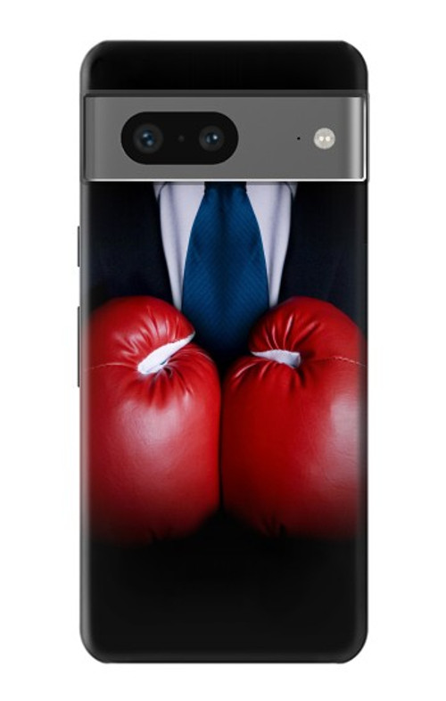 S2261 Businessman Black Suit With Boxing Gloves Case Cover Custodia per Google Pixel 7