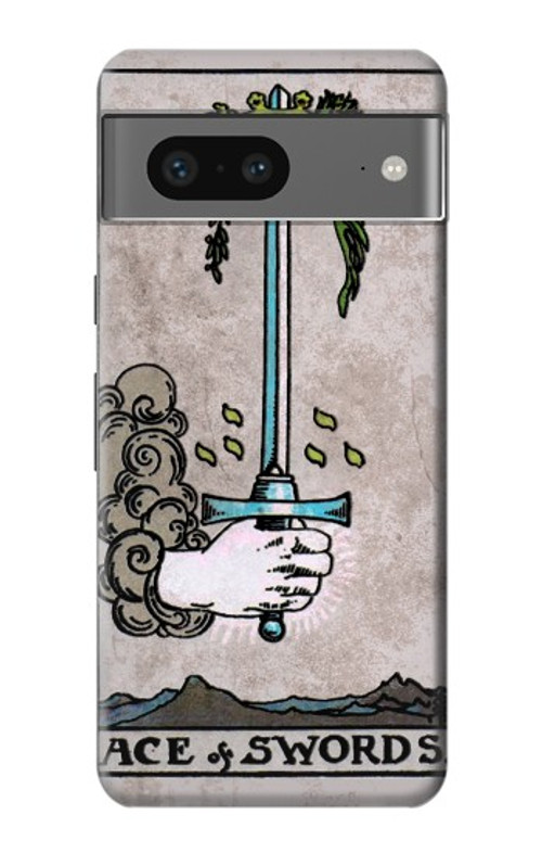 S2482 Tarot Card Ace of Swords Case Cover Custodia per Google Pixel 7