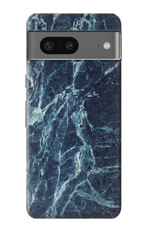 S2799 Light Blue Marble Stone Graphic Printed Case Cover Custodia per Google Pixel 7