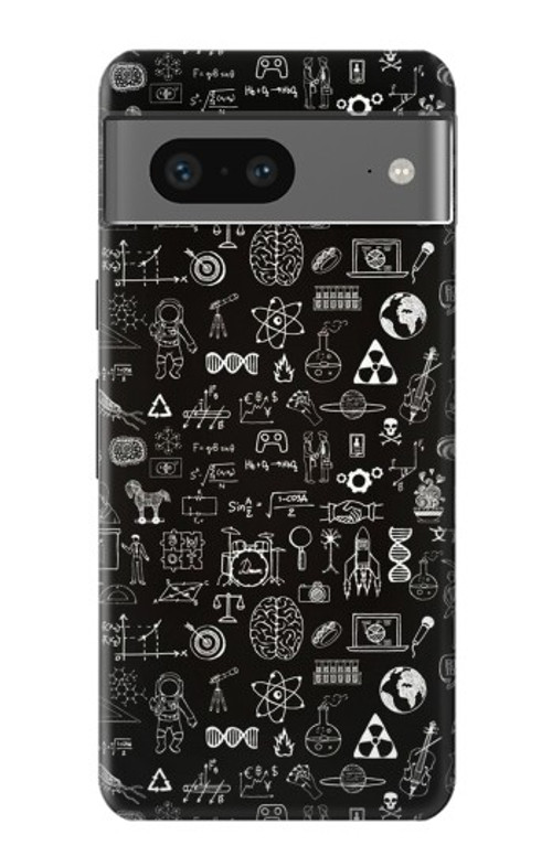 S3426 Blackboard Science Case Cover Custodia per Google Pixel 7