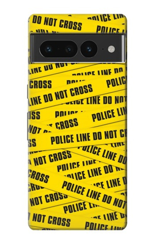 S2088 Police Line Do Not Cross Case Cover Custodia per Google Pixel 7 Pro