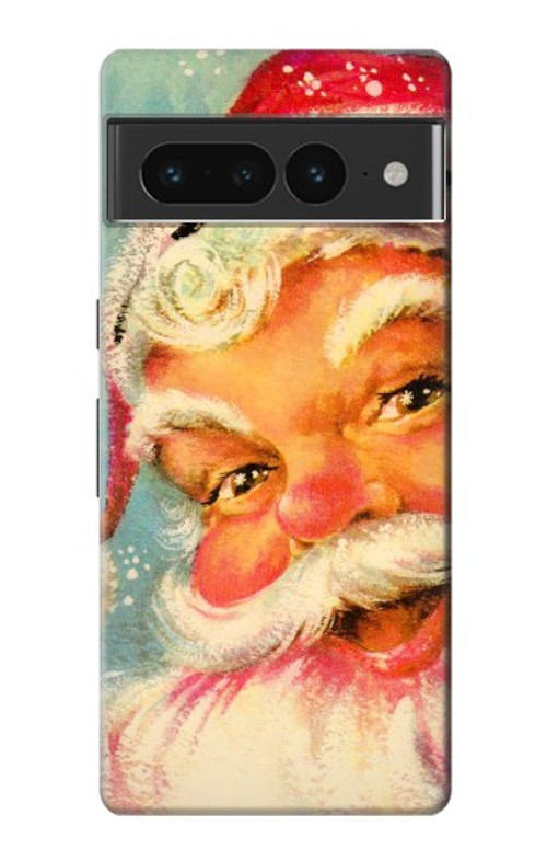 S2840 Christmas Vintage Santa Case Cover Custodia per Google Pixel 7 Pro