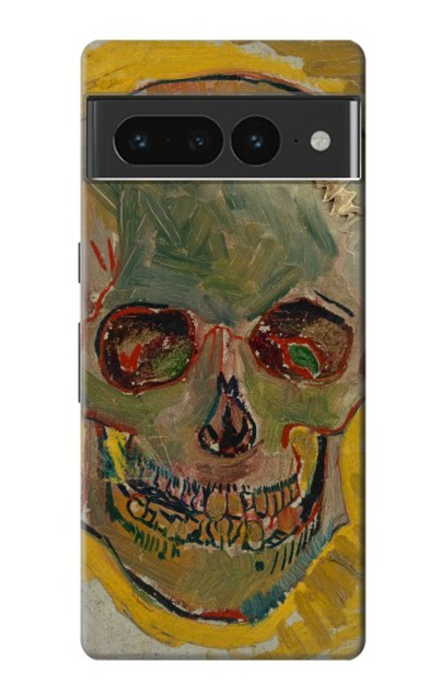 S3359 Vincent Van Gogh Skull Case Cover Custodia per Google Pixel 7 Pro