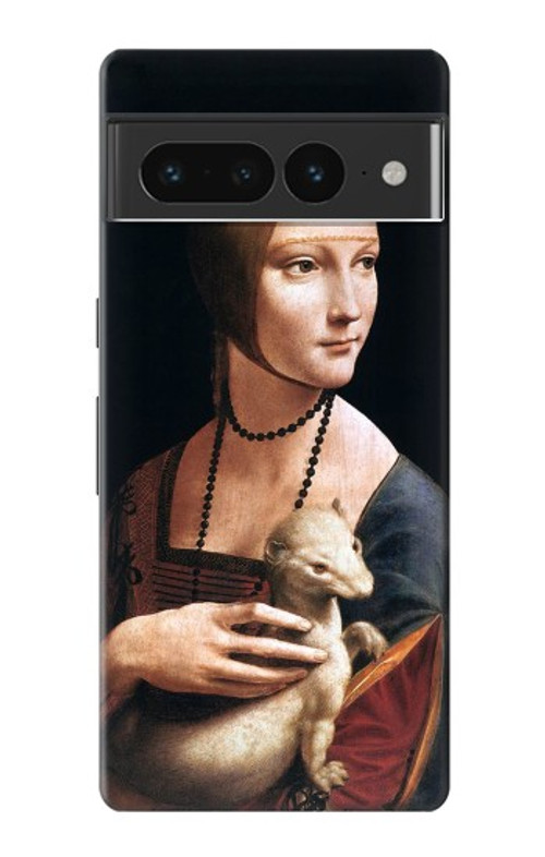 S3471 Lady Ermine Leonardo da Vinci Case Cover Custodia per Google Pixel 7 Pro