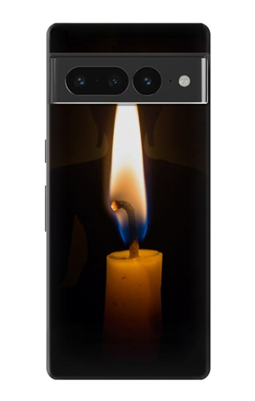S3530 Buddha Candle Burning Case Cover Custodia per Google Pixel 7 Pro