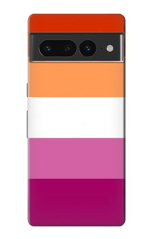 S3887 Lesbian Pride Flag Case Cover Custodia per Google Pixel 7 Pro