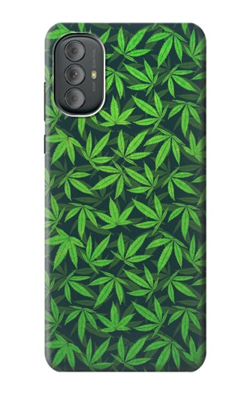 S2666 Marijuana Pattern Case Cover Custodia per Motorola Moto G Power 2022, G Play 2023 S2666 Marijuana Pattern Case Cover Custodia per Motorola Moto G Power 2022, G Play 2023