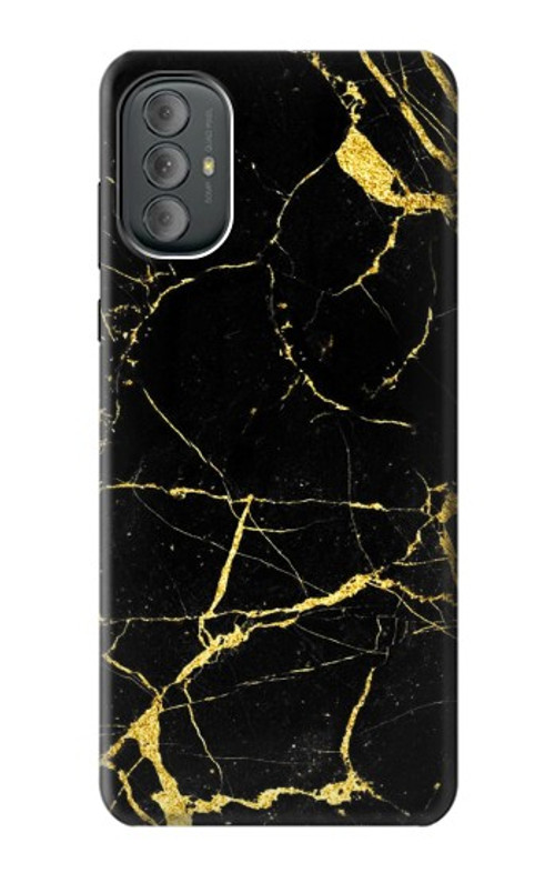 S2896 Gold Marble Graphic Printed Case Cover Custodia per Motorola Moto G Power 2022, G Play 2023