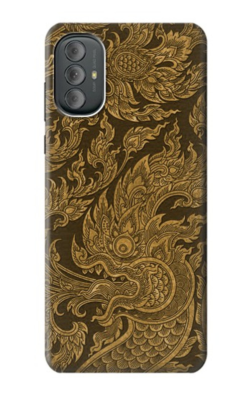 S3382 Thai Art Naga Case Cover Custodia per Motorola Moto G Power 2022, G Play 2023