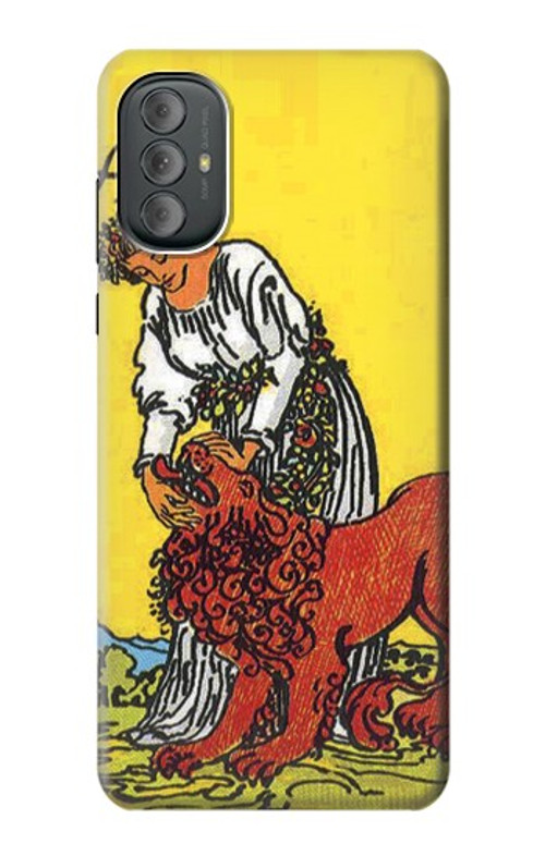 S3458 Strength Tarot Card Case Cover Custodia per Motorola Moto G Power 2022, G Play 2023