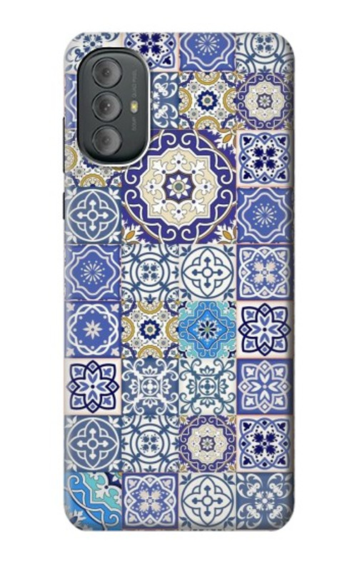 S3537 Moroccan Mosaic Pattern Case Cover Custodia per Motorola Moto G Power 2022, G Play 2023