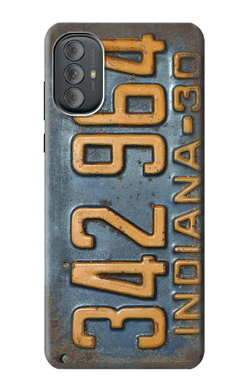 S3750 Vintage Vehicle Registration Plate Case Cover Custodia per Motorola Moto G Power 2022, G Play 2023