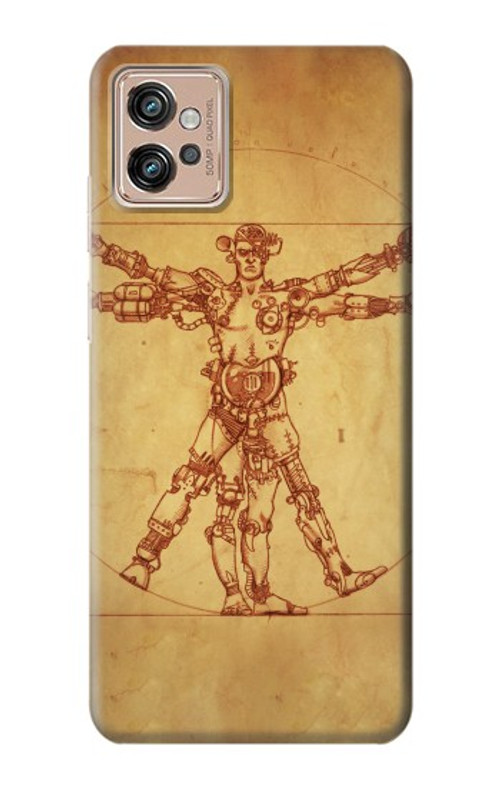 S1682 Steampunk Frankenstein Case Cover Custodia per Motorola Moto G32