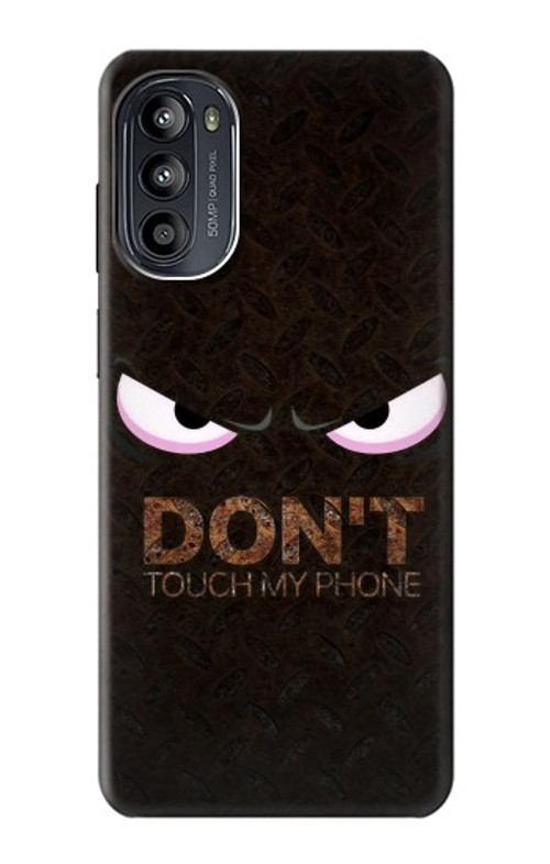 S3412 Do Not Touch My Phone Case Cover Custodia per Motorola Moto G52, G82 5G