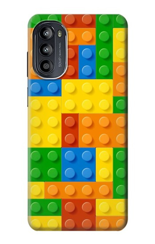 S3595 Brick Toy Case Cover Custodia per Motorola Moto G52, G82 5G