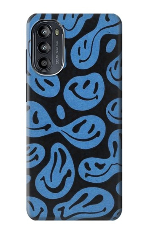 S3679 Cute Ghost Pattern Case Cover Custodia per Motorola Moto G52, G82 5G