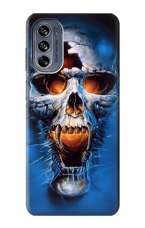 S1462 Vampire Skull Case Cover Custodia per Motorola Moto G62 5G