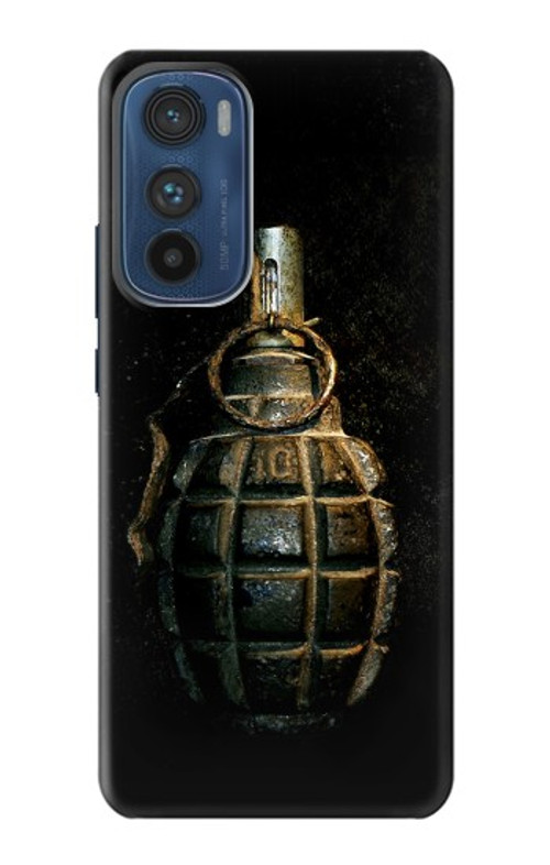 S0881 Hand Grenade Case Cover Custodia per Motorola Edge 30