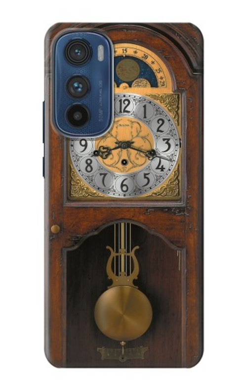 S3173 Grandfather Clock Antique Wall Clock Case Cover Custodia per Motorola Edge 30