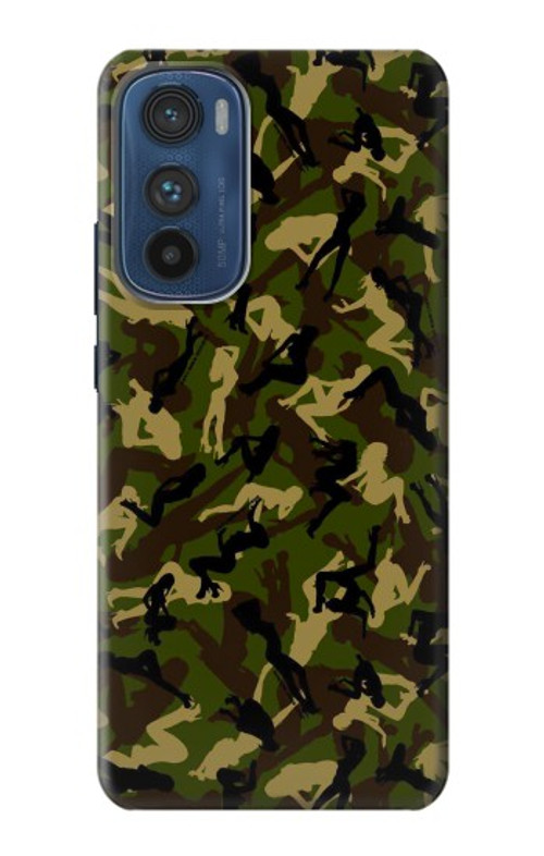 S3356 Sexy Girls Camo Camouflage Case Cover Custodia per Motorola Edge 30