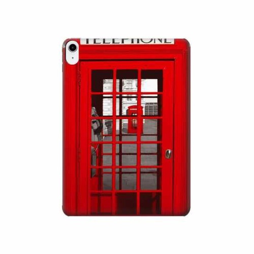 S0058 British Red Telephone Box Case Cover Custodia per iPad 10.9 (2025,2022)