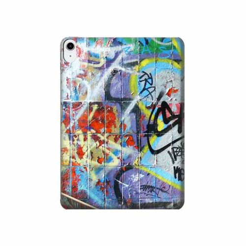 S0588 Wall Graffiti Case Cover Custodia per iPad 10.9 (2022)