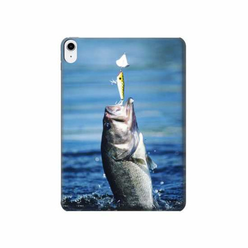 S1594 Bass Fishing Case Cover Custodia per iPad 10.9 (2025,2022)