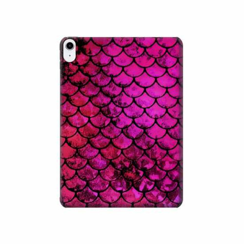 S3051 Pink Mermaid Fish Scale Case Cover Custodia per iPad 10.9 (2025,2022)