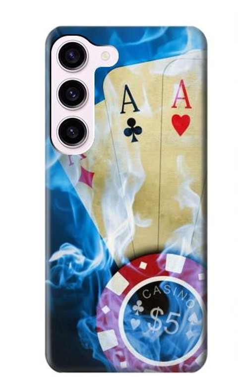 S0348 Casino Case Cover Custodia per Samsung Galaxy S23