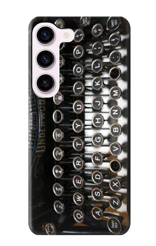S0620 Typewriter Case Cover Custodia per Samsung Galaxy S23 S0620 Typewriter Case Cover Custodia per Samsung Galaxy S23