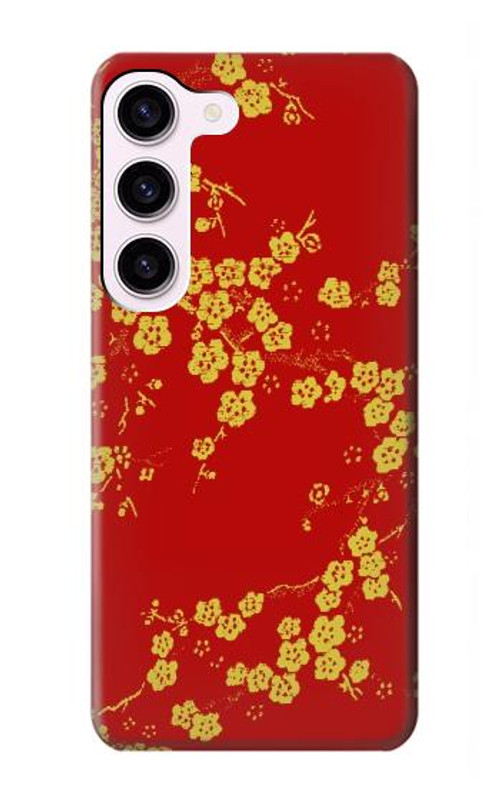 S2050 Cherry Blossoms Chinese Graphic Printed Case Cover Custodia per Samsung Galaxy S23 S2050 Cherry Blossoms Chinese Graphic Printed Case Cover Custodia per Samsung Galaxy S23
