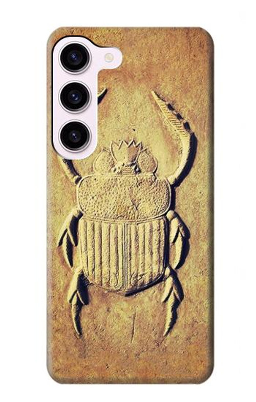 S2401 Egyptian Scarab Beetle Graphic Printed Case Cover Custodia per Samsung Galaxy S23 S2401 Egyptian Scarab Beetle Graphic Printed Case Cover Custodia per Samsung Galaxy S23