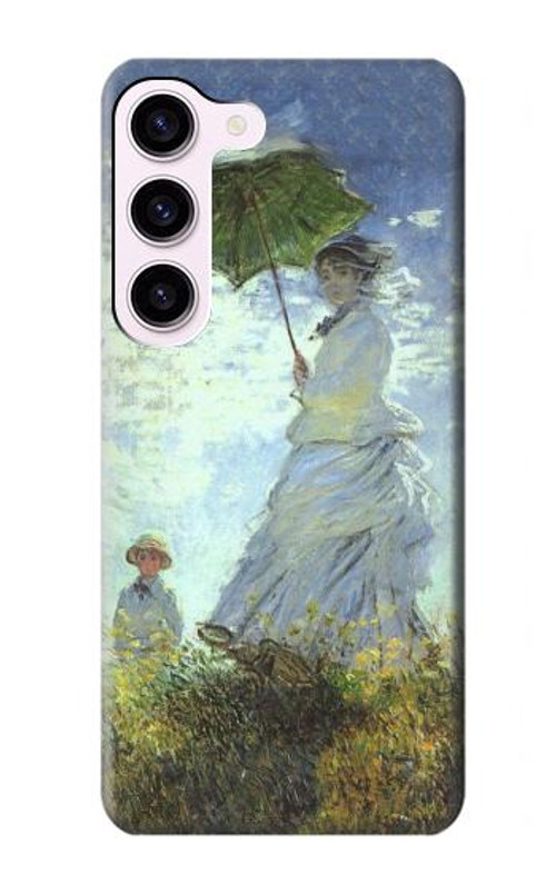 S2415 Claude Monet Woman with a Parasol Case Cover Custodia per Samsung Galaxy S23